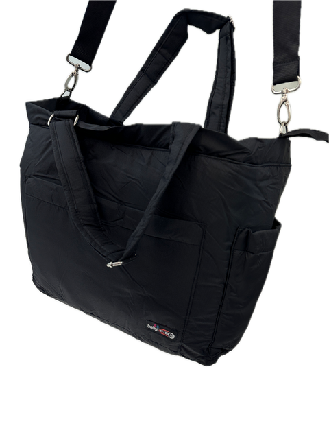 FIB Baby Nappy Bag Diaper Maternity Milk Mummy Changing Travel Tote - Black - SuperSaverAU - view 4