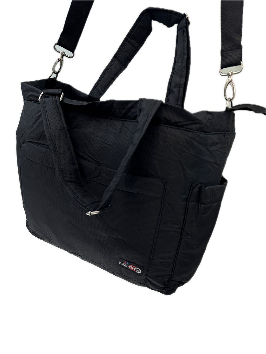 FIB Baby Nappy Bag Diaper Maternity Milk Mummy Changing Travel Tote - Black - SuperSaverAU - view 4