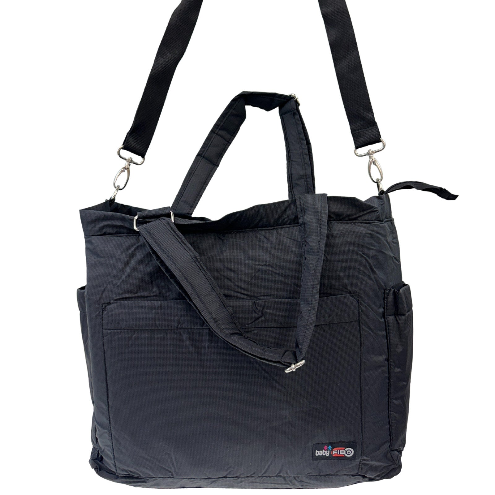 FIB Baby Nappy Bag Diaper Maternity Milk Mummy Changing Travel Tote - Black - SuperSaverAU - view 1