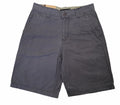 Premium Men's Grey 100% Cotton Drill Shorts M/32
