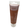Premium Water Based Acrylic Paint 75ml Tube - Burnt Sienna