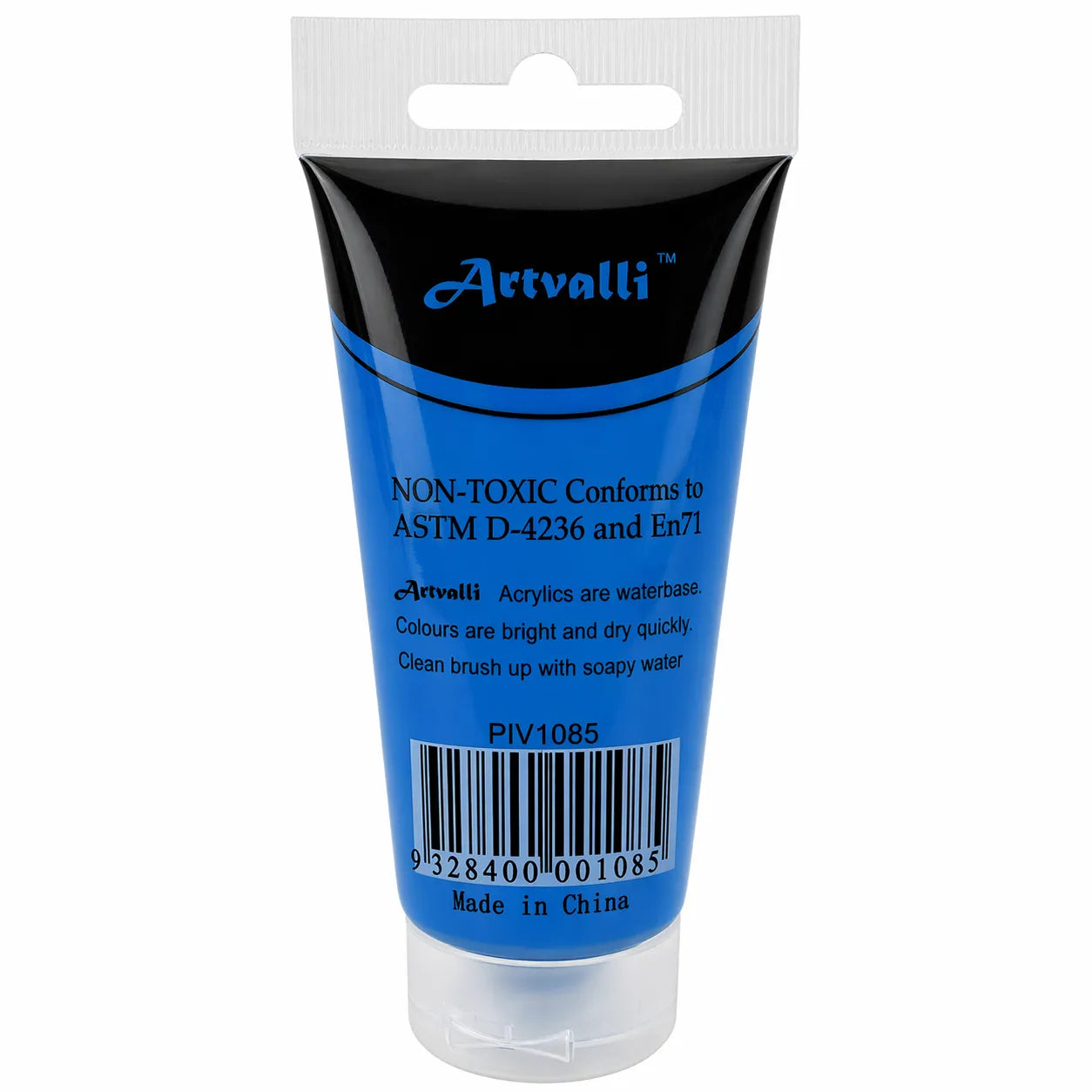 Premium Water Based Acrylic Paint 75ml Tube - Ocean Blue