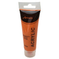 Premium Water Based Acrylic Paint 75ml Tube - Orange