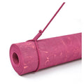 Adidas Premium Camo TPE Yoga Mat with Carry String - Power Berry, 5mm