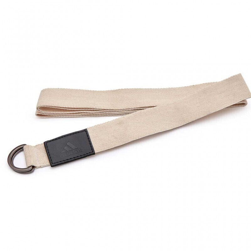 Adidas Premium Woven Cotton Yoga Strap with Metal D Buckle - 2.5m