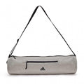 Adidas Yoga Mat Carrier Bag with Zip Pocket & Adjustable Strap - Grey