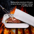 Premium Aluminium Foil Food Containers with Lids – 24 x 18 x 6cm, 240 Pack