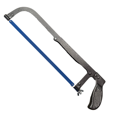 Premium Heavy Duty Hacksaw Frame with 12 Inch Blade & 2 Cutting Positions