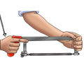 Premium Heavy Duty Hacksaw Frame with 12 Inch Blade & 2 Cutting Positions