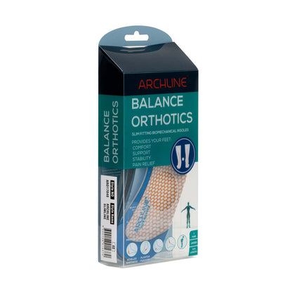 ARCHLINE 3/4 Slim Orthotics EUR 39 for Plantar Fasciitis, Arch Support, Comfort