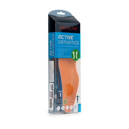 Archline Active Orthotics Full Length Arch Support Insoles - Pain Relief - L (EU 43-44)