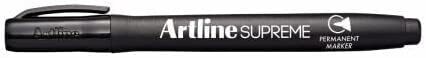 Artline Supreme Permanent Markers Assorted Colours - 15 Pack