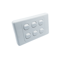 6 Gang Wall Plate Electricity Switch - SuperSaverAU - view 4
