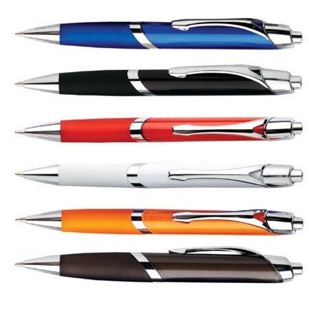 Premium Retractable Ballpoint Pen Assorted Bulk Pack - 114 Pack