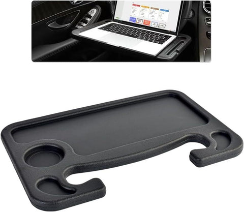 Premium Multi Function Reversible Car Table Tray with Laptop and Drink Holder