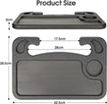 Premium Multi Function Reversible Car Table Tray with Laptop and Drink Holder