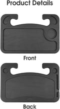 Premium Multi Function Reversible Car Table Tray with Laptop and Drink Holder