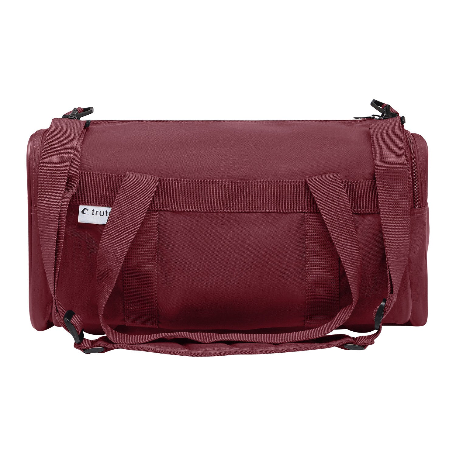 Premium Maroon 28L Foldable Travel Duffel Bag for Gym and Sports