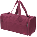 Premium Maroon 28L Foldable Travel Duffel Bag for Gym and Sports