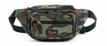 Premium Canvas Camouflage Bum Bag with Adjustable Waist