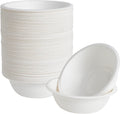 Premium Sugarcane Bagasse Round Bowls – 18cm 450ml, 600 Pack