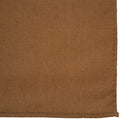 Premium Plain Cotton Bandana - Brown, 54 x 54cm