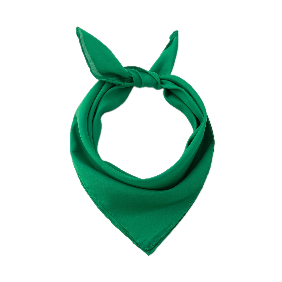 Plain Bandana 100% COTTON Head Wrap Durag Bandanna Summer Biker Scarf Mask - Green - SuperSaverAU - view 1
