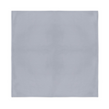 Premium Plain Cotton Bandana - Grey, 54 x 54cm