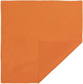Plain Bandana 100% COTTON Head Wrap Durag Bandanna Summer Biker Scarf Mask - Orange - SuperSaverAU - view 1
