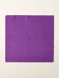 Premium Plain Cotton Bandana - Purple, 54 x 54cm