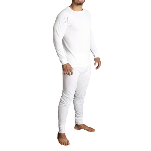 Premium Men's  Merino Wool Blend Thermal Underwear Set L