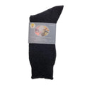 Premium 6 Pair Charcoal Merino Wool Blend Heavy Duty Work Socks 7-11