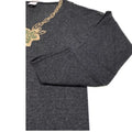 Premium Women's Black Merino Wool Blend V Neck Thermal Top 14-16