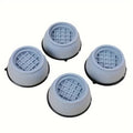 Anti-Vibration Washing Machine Pads 4-Pack – Shock Absorbing, Non-Slip, 8.6cm - SuperSaverAU - view 1