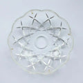 120mm Crystal Chandelier Bobeche with Gold Pins & 30mm Hole for Elegant Decor - SuperSaverAU - view 3