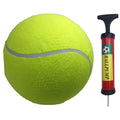 10" GIANT TENNIS BALL with BALL PUMP Air Inflator for Autographs Signatures - SuperSaverAU - view 1
