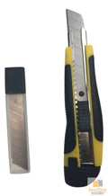 Premium Retractable Box Cutters with Snap-Off 18mm Blades - 12 Pack