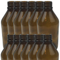 Premium 12 Pack 600ml Amber Glass Storage Bottles for Drinks Oils