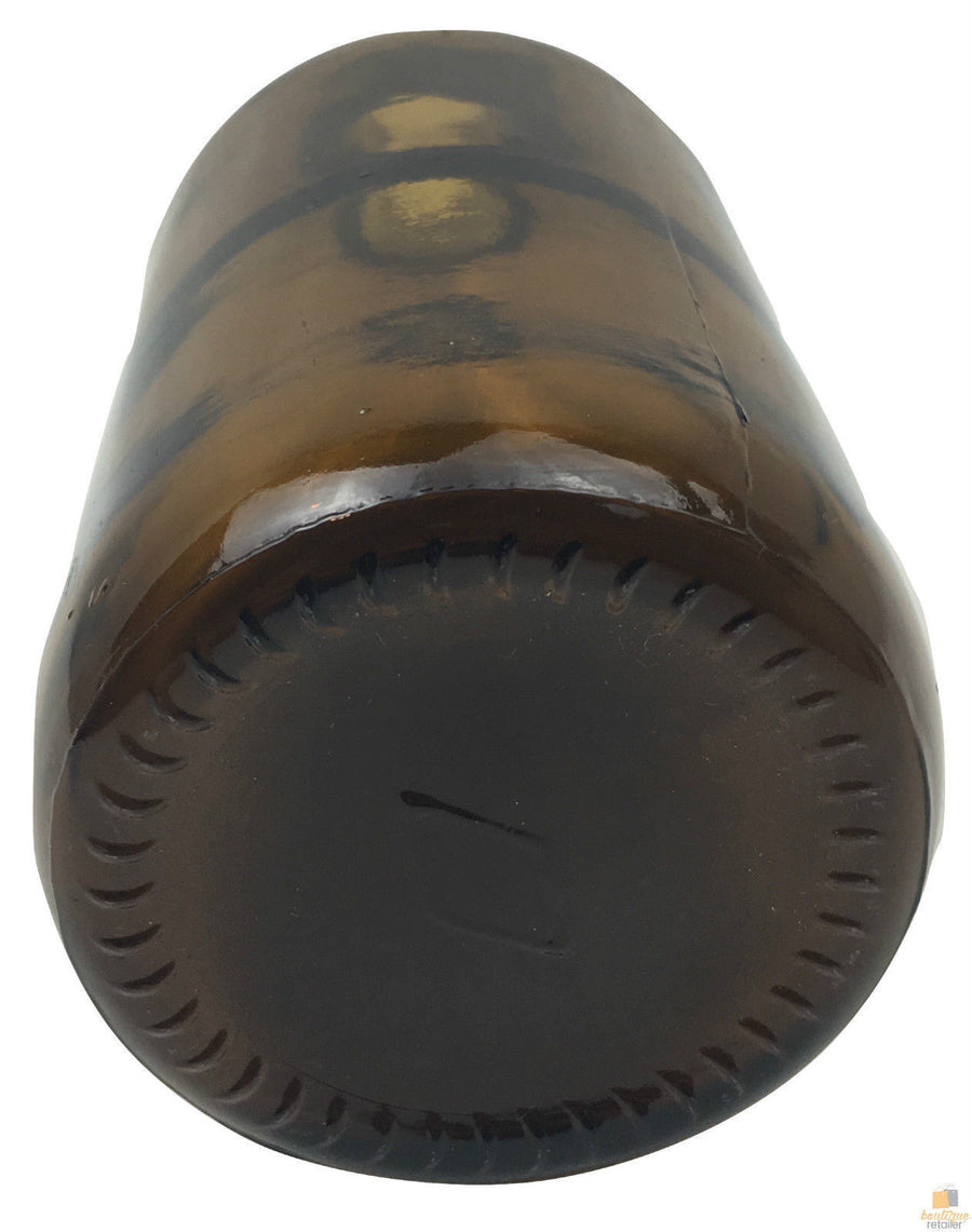 Premium 12 Pack 600ml Amber Glass Storage Bottles for Drinks Oils
