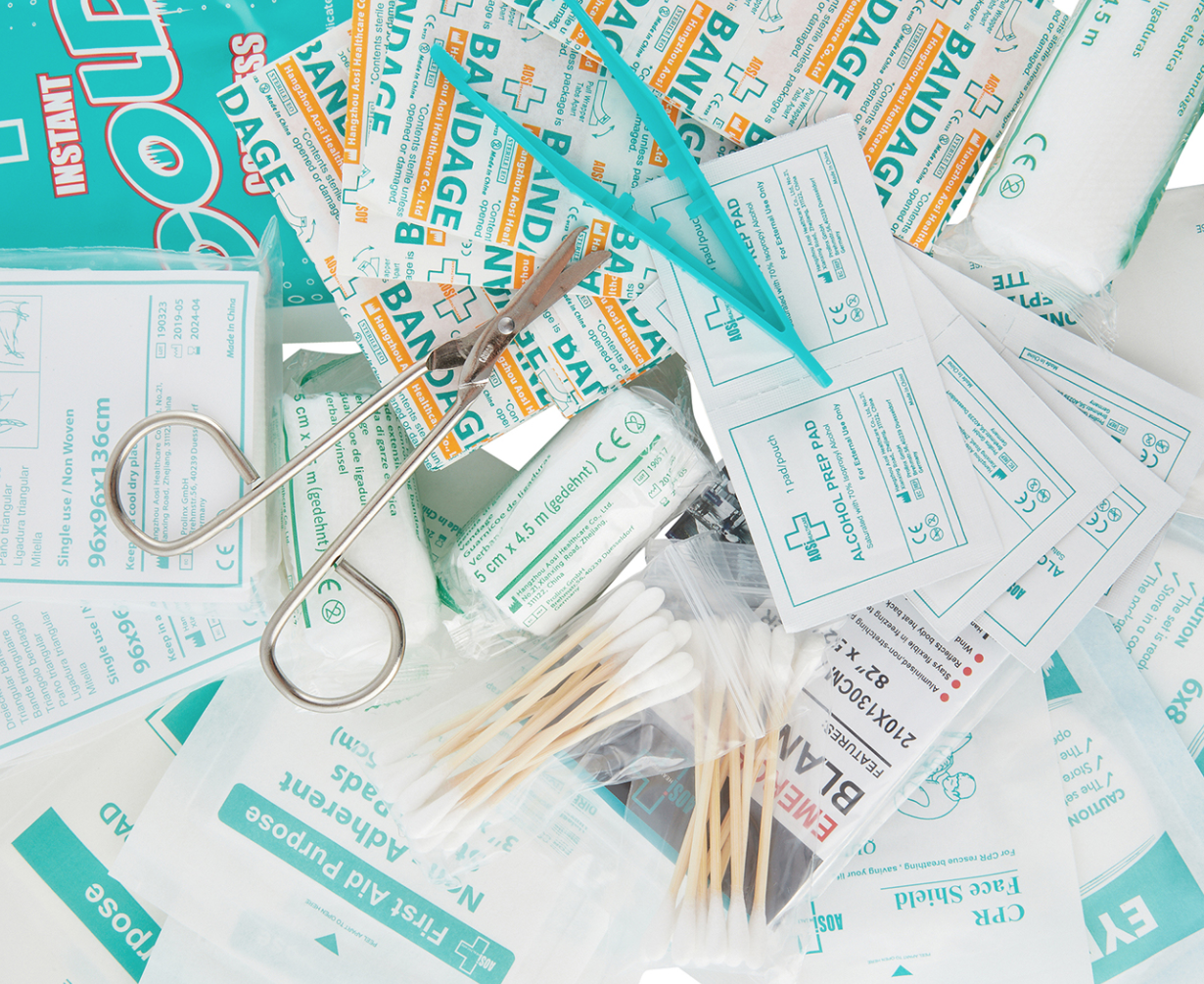 210PCS Emergency First Aid Kit - Dual Pack for Home, Office & Travel