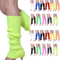 Premium 24 Pair Assorted Women's 80s Knit Leg Warmers Bulk Pack