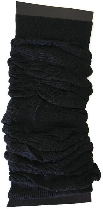 Premium 24 Pack Black Knitted 80s Party Leg Warmers