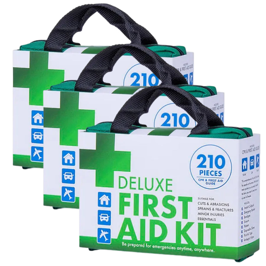 Emergency First Aid Kit 210PCS - TGA Approved, Lightweight Travel Bag - SuperSaverAU - view 1