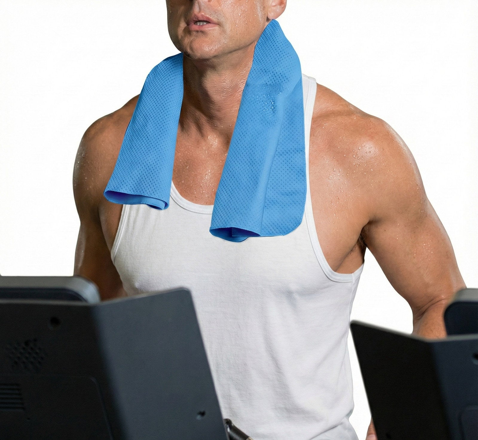 3x INSTANT COOLING TOWEL UPF 50+ Ice Cold Sport Sweat Absorbing Leisure 66x43 - SuperSaverAU - view 3