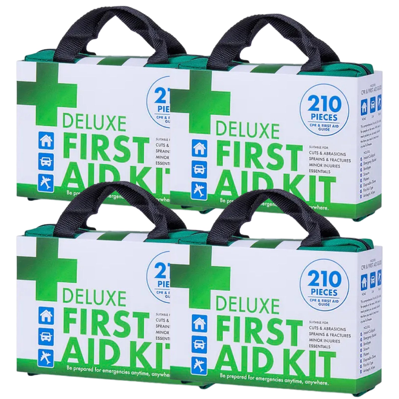 V563 Emergency First Aid Kit 210PCS Travel Set 23cm x 18cm x 5cm - SuperSaverAU - view 1