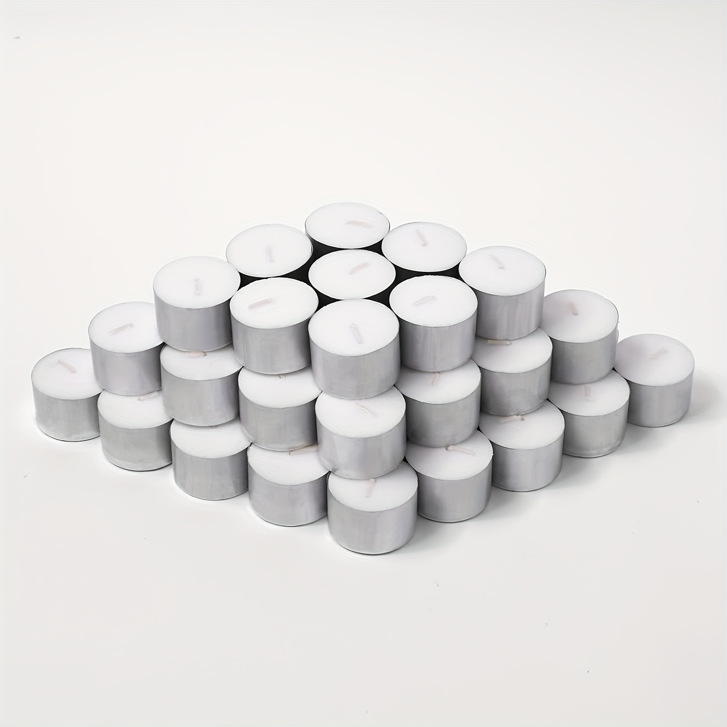 400pcs TEA LIGHT CANDLES 9 Hour Burn Tealight Wedding Smokeless Crystal Wax BULK - SuperSaverAU - view 3