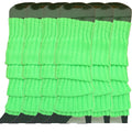 Premium 6 Pair Women's Knit Leg Warmers Dance Costume Socks Fluro Green