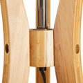 Premium Bamboo Tripod Floor Lamp with Linen Shade - 156cm