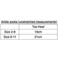 Premium 24 Pair Cotton Low Cut Ankle Socks Black 6-11