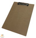 Premium Wooden A4 Clipboard with Hardboard Menu Clip - 31 x 22.5cm